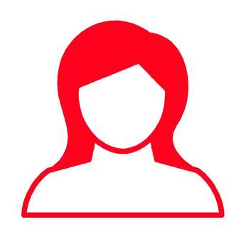女性シルエット 人,人物,イメージ,プロフィール,会員,sns,ログイン,シンプル,アイコン,女性のイラスト素材