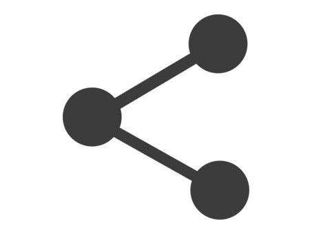 共有アイコン 共有,アイコン,シェア,リンク,ビジネス,sns,拡散,インターネット,web,グループのイラスト素材