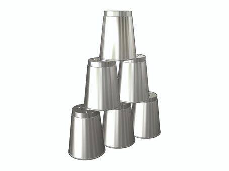 スポーツスタッキング スポーツ,スタッキング,カップ,スピード,スタック,銀色のイラスト素材