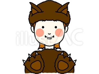 ハロウィンオオカミ男