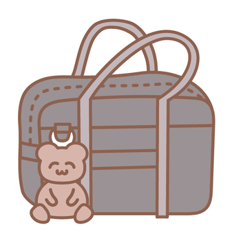 Illustration, middle school, fashion, bag, 