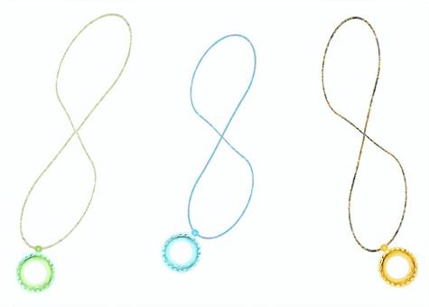 ペンダント ペンダント,ネックレス,輪,木彫り,ビーズ,紐,アクセサリー,手作り,ハンドメイド,趣味のイラスト素材