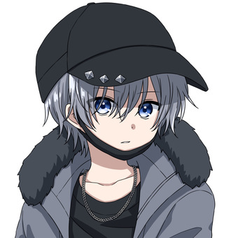 男の子 人物,男の子,キャラクター,帽子,キャップ,マスク,かっこいい,かわいい,アイコン,プロフィールのイラスト素材