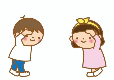 Children peeking from above, JPG, PNG and AI Children peeking from above, look in, child, to see, JPG, PNG and AI
