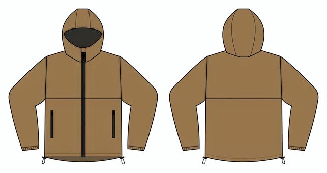 シェルパーカ・ウィンドブレーカーイラスト パーカー,ウィンドブレーカー,シェルパーカー,アウトドア,上着,アクティブ,テンプレート,アパレル,フード,防寒着のイラスト素材