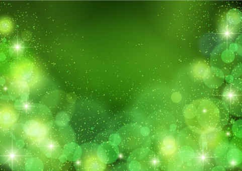 背景：光_緑のキラキラ_横 緑,背景,光のイラスト素材