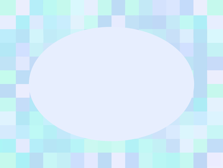 紫の幾何学模様の楕円フレーム89 フレーム,幾何学,背景,枠,飾り枠,囲み枠,紫,カラフル,楕円,楕円形のイラスト素材