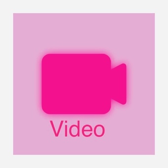 Icon (Pink) No2, JPG Icon (Pink) No2, আইকন, ভিডিও, চতুর, JPG