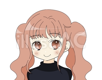 ゆるふわツインテールの女の子