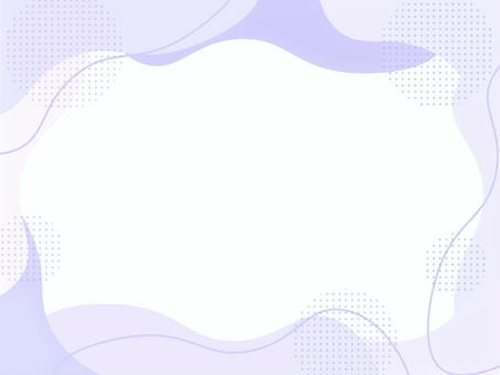 くすみカラー流体シェイプ背景 紫 くすみカラー流体シェイプ背景 紫 背景,くすみカラー,シンプル,フレーム,紫,水色,青,手描き,デザイン,流体のイラスト素材