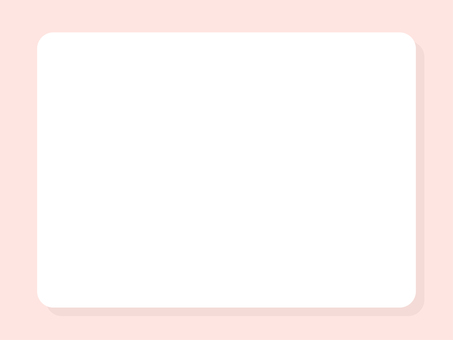 シンプル背景11-2 背景,フレーム,シンプル,立体的,影,白,パステル,淡い,ポップ,かわいいのイラスト素材