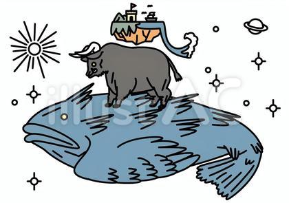 クユーサーと巨魚バハムート
