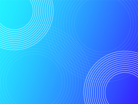 多重ライン円とグラデーション背景 青 背景,グラデーション,青,ビビット,幾何学,図形,フレーム,円,ライン,多重線のイラスト素材