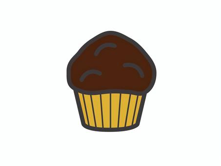 マフィン01 マフィン01 マフィン,お菓子,焼き菓子,スイーツ,食べ物,アイコン,マーク,シンプルのイラスト素材