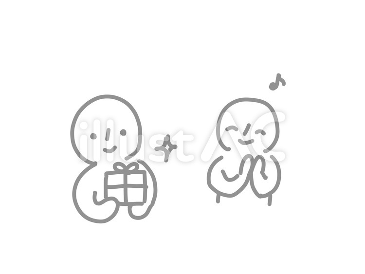 プレゼント　 プレゼント,サプライズ,贈り物のイラスト素材