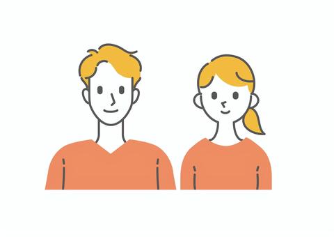 男性和女性人圖標年輕夫婦圖 3, JPG, PNG 和 AI 男性和女性人圖標年輕夫婦圖 3, , JPG, PNG 和 AI