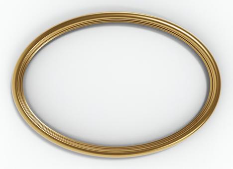 金色背景透明橢圓框3D插畫素材, JPG 和 PNG 金色背景透明橢圓框3D插畫素材, 框架, 相框, 黃金, JPG 和 PNG