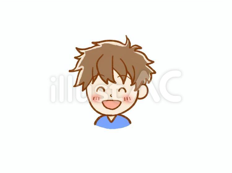 笑う男の子イラスト No 無料イラストなら イラストac