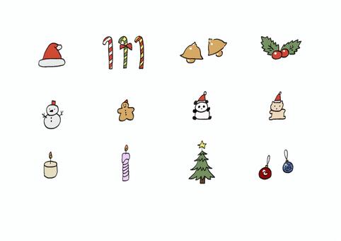 Illustration, christmas, winter, icon, 