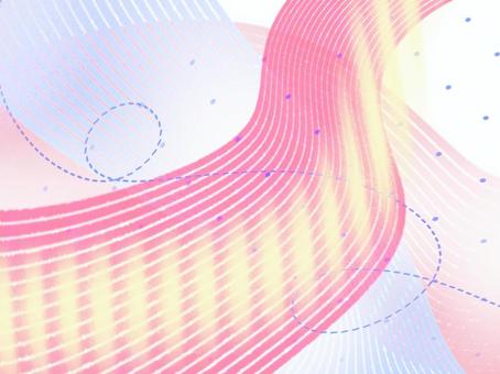 流線のリズム-ローズ01 ローズ,流線,抽象,背景,曲線,グラデーション,柔らかい,光,エレガント,美しいのイラスト素材