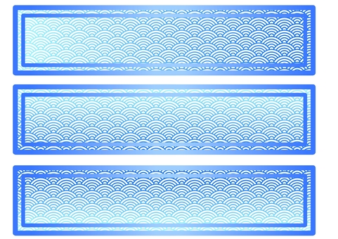 Illustration, sea, wave, refreshing, 