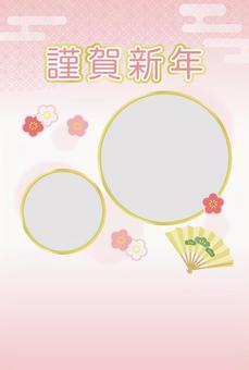 新年賀卡相框金色風格垂直, JPG, PNG 和 AI 新年賀卡相框金色風格垂直, 簡單, 向量, png, JPG, PNG 和 AI