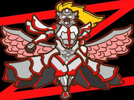 Illustration, knight, warrior, armor, 