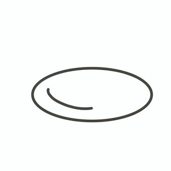 皿 お皿,皿,ディッシュ,食器,白,取り皿,プレート,パスタ皿,カラトリーのイラスト素材