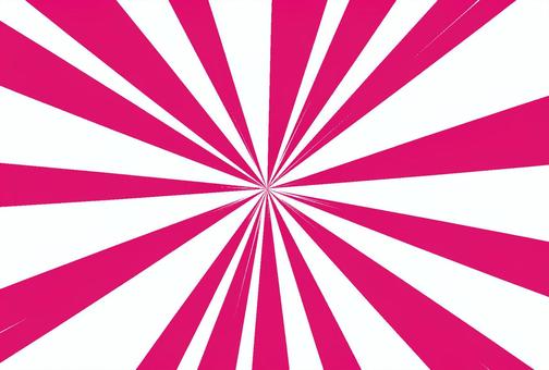 集中線（ピンク） 集中線,デザイン,注目,ポップ,シンプル,ピンクのイラスト素材