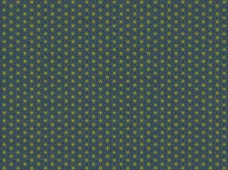 麻の葉文様背景（藍色） 和柄,麻の葉,麻の葉文様,年賀状,藍色,青,正月,お祝い,めでたい,年賀のイラスト素材