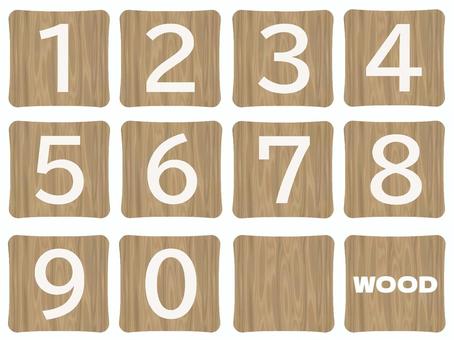 【アイコンセット】木目タイルの数字 【アイコンセット】木目タイルの数字 木目,木,タイル,アイコン,文字,透過,イラスト,シンプル,白,白抜きのイラスト素材