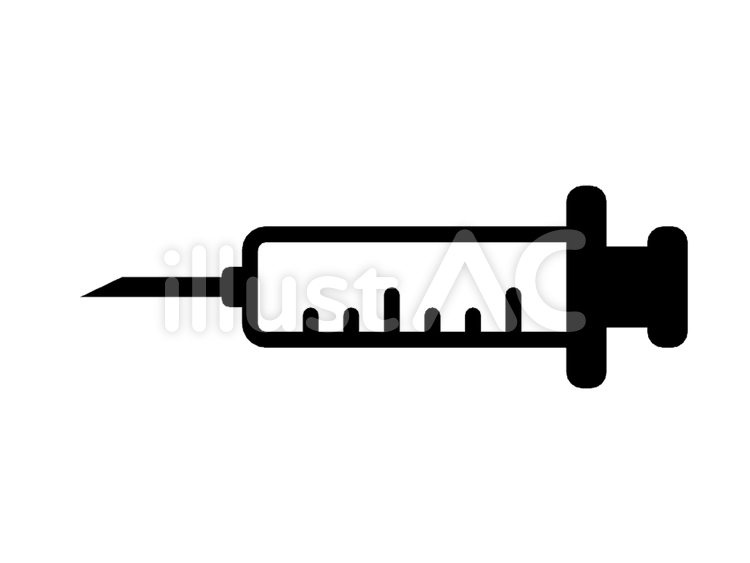 注射器　アイコン 注射器,注射,注射器アイコンのイラスト素材