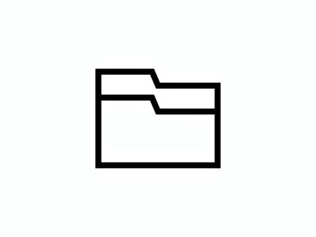フォルダアイコン フォルダ,ファイル,アイコン,データ,保存,管理,整理,資料,保管,情報のイラスト素材