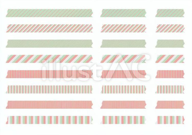 マスキングテープ マスキングテープ,マステ,フレームのイラスト素材