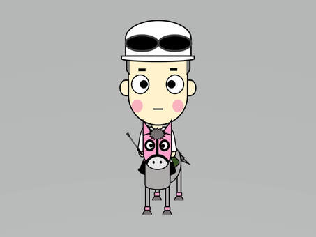 Jockey riding a racehorse 5, JPG and PNG Jockey riding a racehorse 5, a jockey, racehorse, male, JPG and PNG