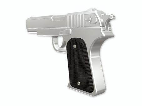 拳銃 拳銃,ピストル,ハンドガン,チャカ,武器,凶器,危険,射撃のイラスト素材