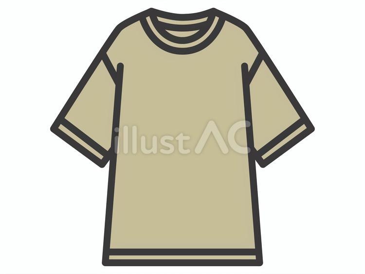 Tシャツ07 tシャツ,半袖,ファッションのイラスト素材