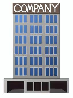 オフィスビル（Company） オフィスビル,オフィス,ビル,ビジネス,タワーのイラスト素材