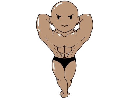 ボディビルダー 日焼け (ポーズ7) ボディビルダー 日焼け (ポーズ7) ボディビルダー,日焼け,筋肉,男性,マッチョ,ムキムキ,フィットネス,トレーニング,スポーツ,ポーズのイラスト素材