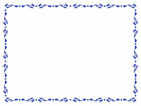 クラシックな植物装飾四角フレーム129 フレーム,飾り枠,枠,囲み,四角,四角形,紫,長方形,クラシック,ロマンチックのイラスト素材