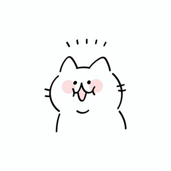 Smiling overweight cat illustration, , JPG, PNG và AI