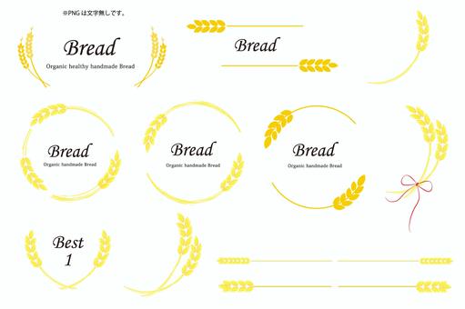 Wheat frame / illustration hand-drawn illustration, JPG, PNG and AI Wheat frame / illustration hand-drawn illustration, , JPG, PNG and AI
