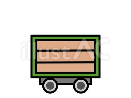 トロッコ 緑