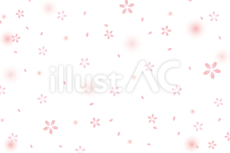 桜背景 花,華,桜のイラスト素材