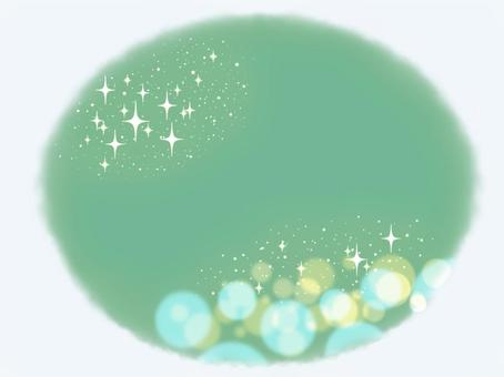 雪と光のファンタジーナイト（淡彩）【6】