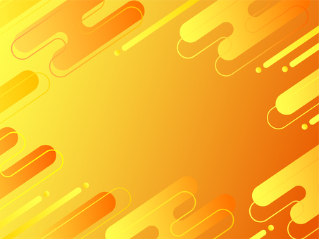 ポップなグラデメンフィス背景 オレンジ 背景,グラデーション,ポップ,フレーム,メンフィス,オレンジ,黄色,かわいい,透明感,丸のイラスト素材