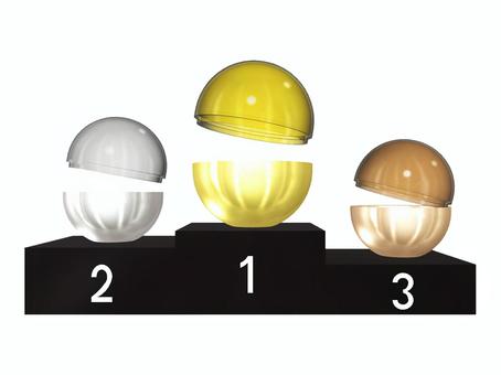 ガチャと表彰台 ガチャ,表彰台,カプセルトイ,結果発表,順位,表彰,ランキングのイラスト素材