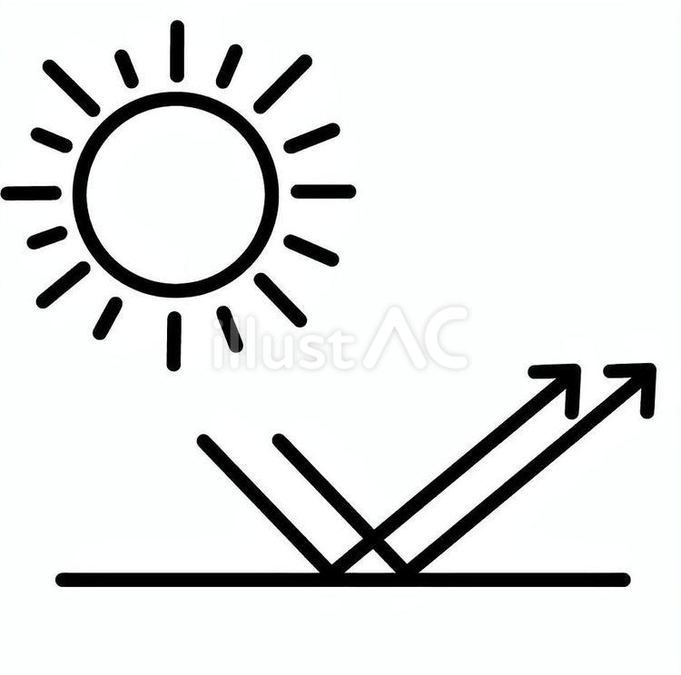 UVカットのアイコン　黒 uvカット,紫外線,uvのイラスト素材