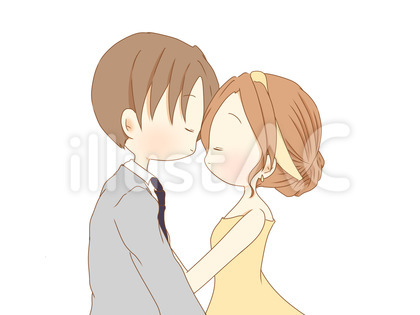 キスをする花嫁と花婿 5