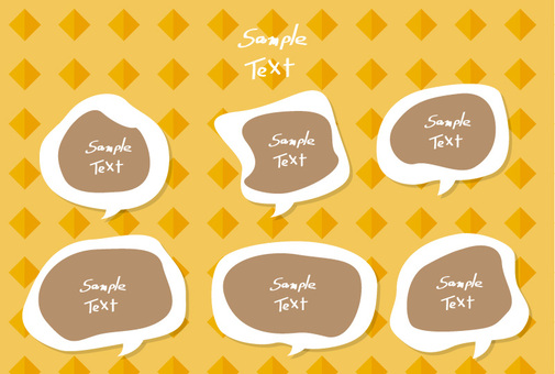 Illustration, speech balloon, frame, comment, 